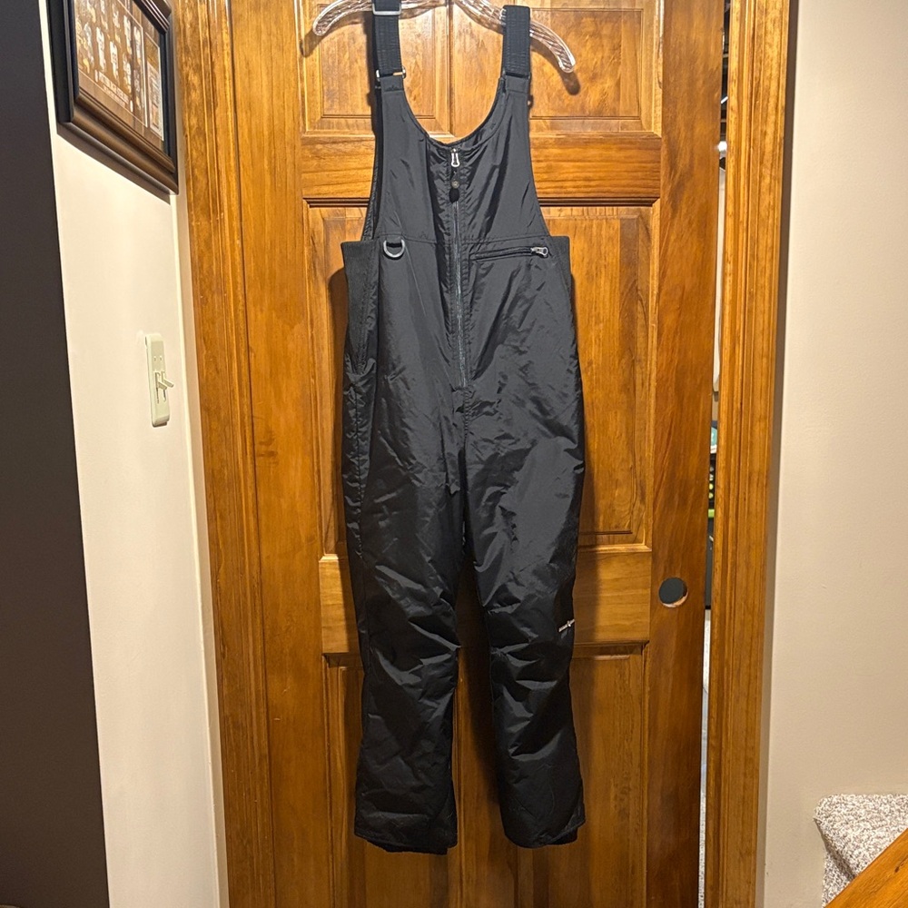 Kid’s Black Overalls - Snow Pants